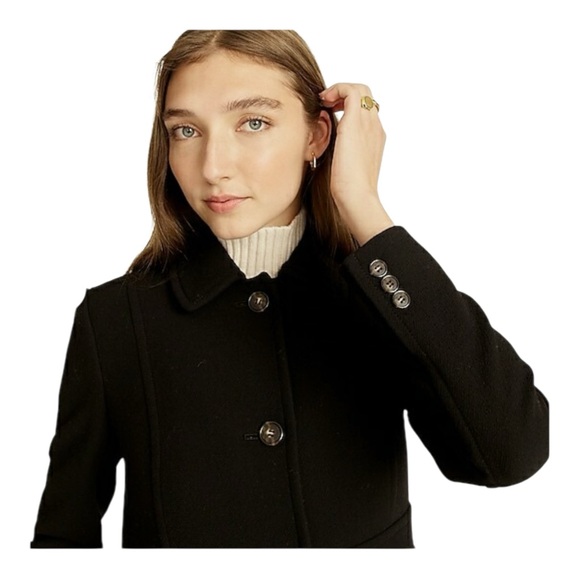 J. Crew Classic Lady Day Coat In Italian Double Cloth Wool With Thinsulate - Picture 4 of 10